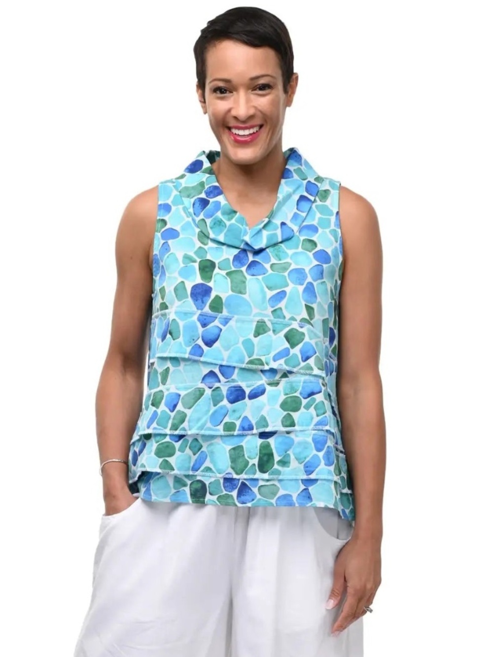 Tulip: Leilani Sea Glass Top